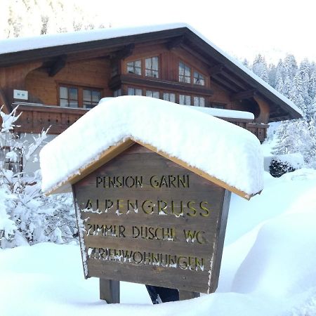 Hotel Haus Alpengruss Sankt Leonhard im Pitztal Exterior foto