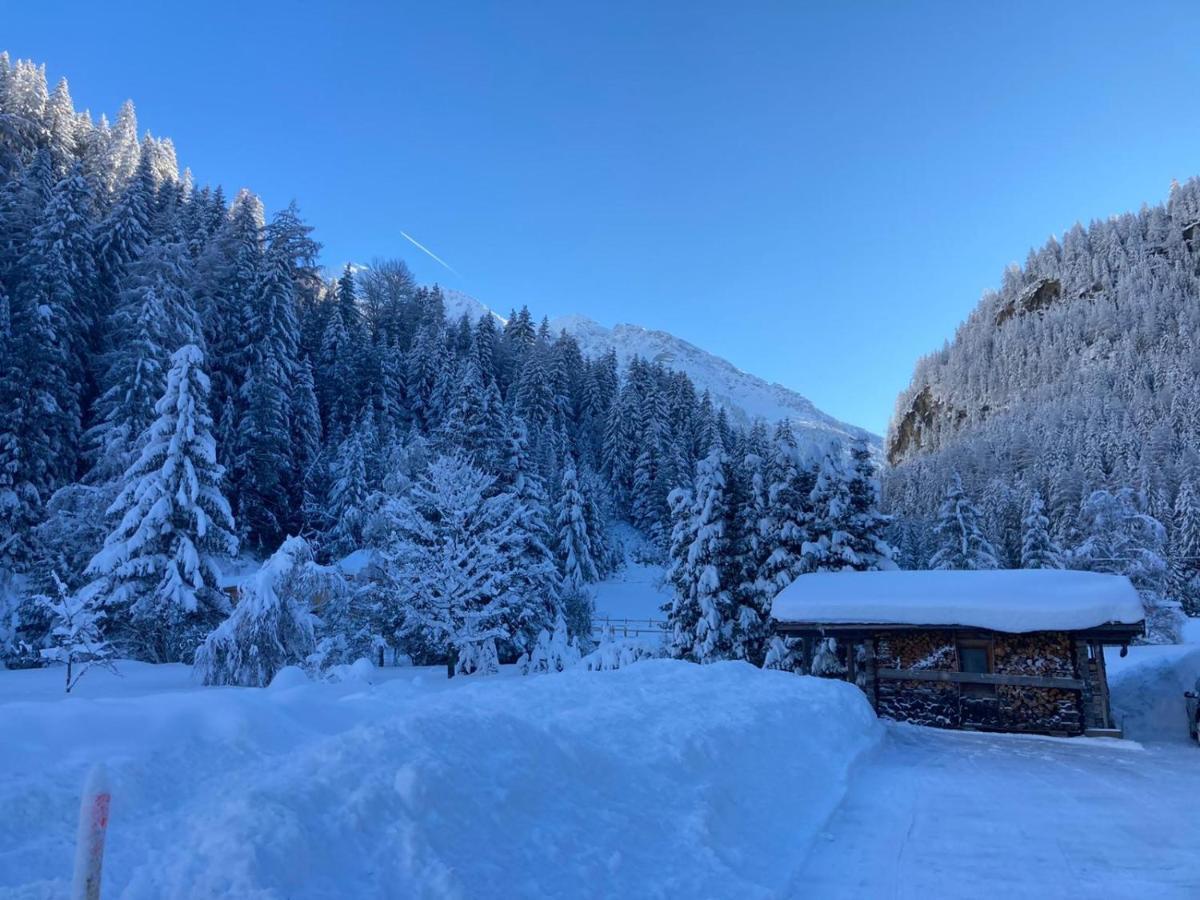 Hotel Haus Alpengruss Sankt Leonhard im Pitztal Exterior foto